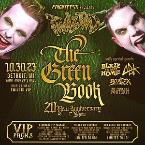 Detroit! 🎃 Twiztid returns to Saint Andrew's Hall with Blaze Ya Dead Homie, Anybody Killa, Boondox and The Funeral Portrait on October 30! Get your tickets now. | Saint Andrew's Hall