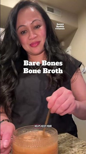 Bare Bones Instant Bone Broth#barebones #healthysoup