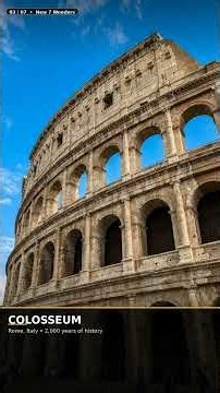 🌍 7 Wonders of the World | Amazing Places You Must Know | World’s Most Famous Landmarks