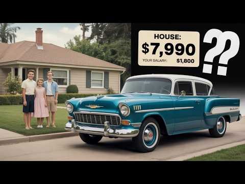 What a 1950s Middle-Class Life Actually Cost