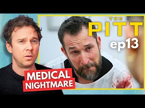 ER Doctor REACTS to THE PITT | Episode 13