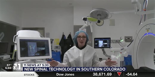 New robot technology assists spinal surgeons in Pueblo