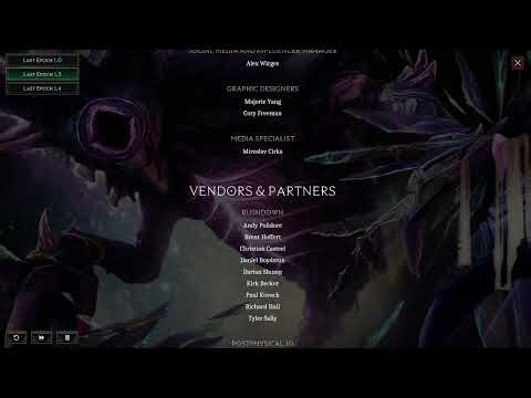 Last Epoch: Beneath Ancient Skies (Credits) (Windows)