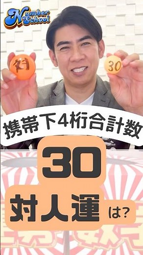 [Number School] Suddenly, please tell me the meaning of numbers! ~30 x Interpersonal luck~
