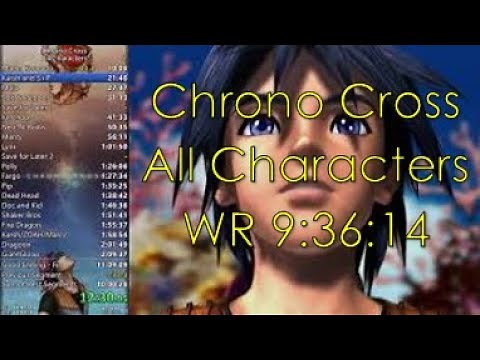 Chrono Cross - All Characters - WR 9:36:14