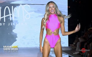 JAMS by JILLIAN - 4K 迈阿密官方游泳周™ 展示2022 -泳装跑道比基尼模特