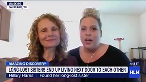 27K views · 148 reactions | What are the chances?! A Wisconsin woman who'd been searching for her long-lost sister finally found her. And she was living right next door! | Michaela Pereira | Facebook