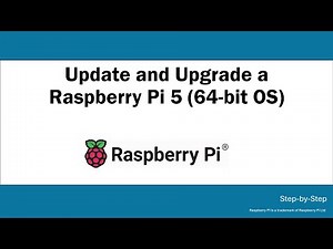 Update and Upgrade a Raspberry Pi 5