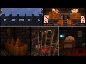 Minecraft | 20+ Scariest DUNGEON Build Hacks and Ideas!