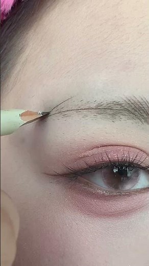 Eyebrow drawing for beginners (simple version) Helping clumsy people draw eyebrows