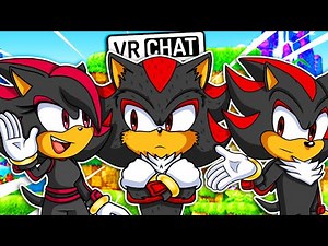 Shadow and Shadina Meet MOVIE SHADOW! (VR Chat)