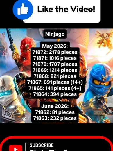 Ninjago Summer 2026 Set Info: Leaks and Updates