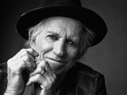 What happened to Keith Richards' hands?