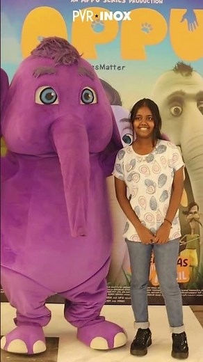 Appu came to greet his little fans and spread awareness on Elephant Lives Matter!