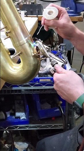 Learn how to solder guard feet In our Basics Done Right for Saxophone Repair Class June 26th!