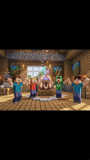 Putting a Record in the Jukebox in Minecraft! 🎶