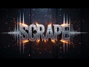 Metal Scrape Sound Effect | Harsh Grinding and Dragging Noise