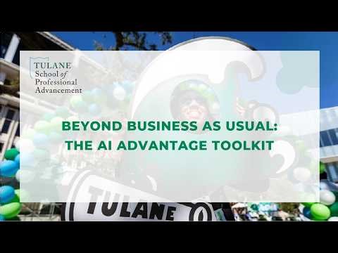 Beyond Business as Usual: The AI Advantage Toolkit