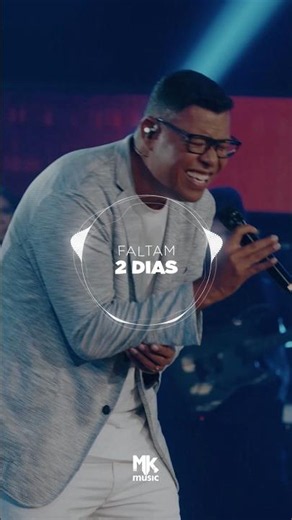 Faltam 2 dias para o novo clipe de Anderson Freie "Toda Glória A Ti (Ao Vivo)".