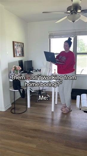 boring? I'm dancing with my laptop at 2pm