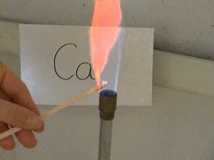 flame tests Ca
