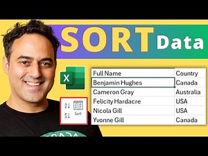 How to Quickly Sort Data in Microsoft Excel