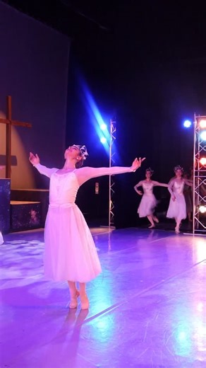 Ballet Magnificat on Instagram: "“Our resurrected King has rendered you defeated. Forever, He is glorified. Forever, He is lifted high. Forever, He is risen. He is alive! He is alive!”"