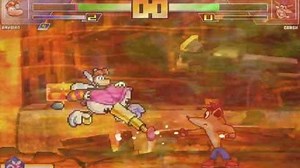 ST64 MUGEN Rayman vs Crash Bandicoot