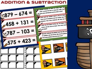 Addition and Subtraction | 2nd Grade Math Center
