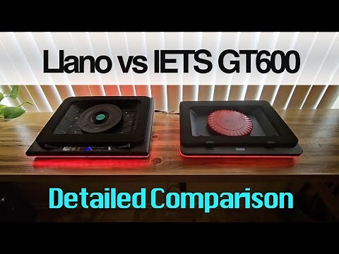Detailed Tech Review - Llano & IETS GT600 - Performance Test + RGB Comparison - Laptop Cooler
