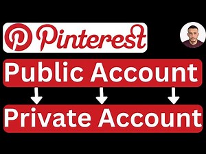 How to Change Public Account to Private Account in Pinterest (Laptop/PC/Mac) - Easy to Follow