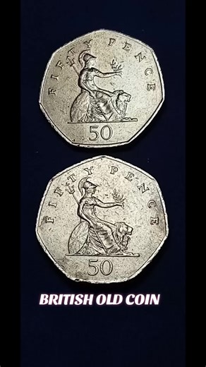BRITISH OLD COIN🇬🇧. #tiktok #foryou #coinchallange #money #coin_super