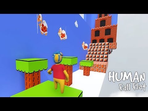 Human Fall Flat - Super Fall Flat Remastered [Workshop] - Gameplay, Walkthrough
