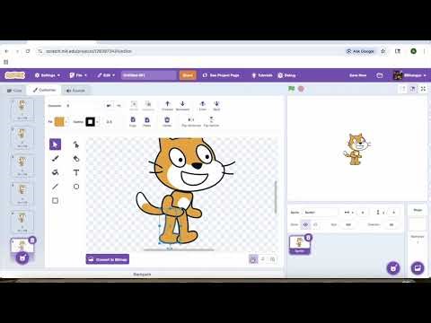 How to animate on scratch