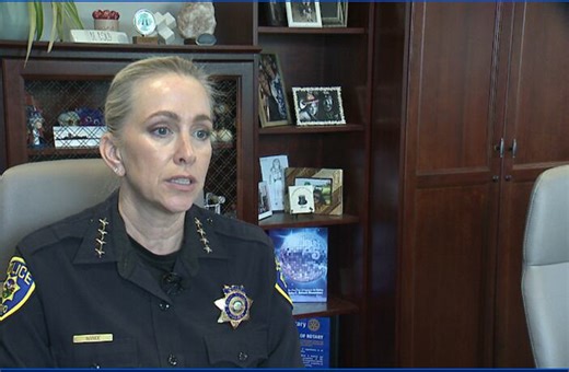 Reno Police Chief reacts to the arrest of former deputy chief Tom Robinson