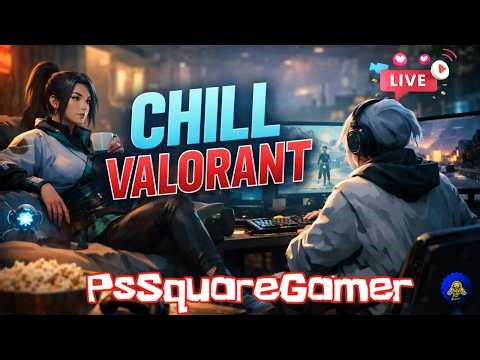 Chill Valorant Stream 🔴 | Road to Gold 3 | @PsSquareGamer #live