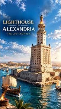 Lighthouse of Alexandria, Egypt | The Lost Wonder of the Ancient World #shorts #lighthouse