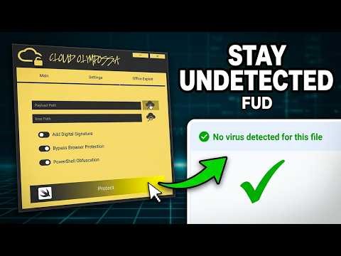 Fud Crypter Cloud Olympos - Remcos Windows Defender Bypass