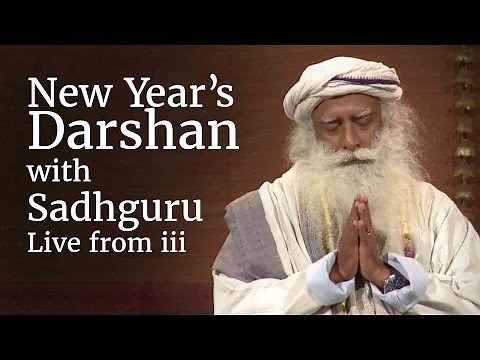 New Year's Darshan with Sadhguru - Live from iii