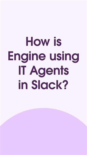1.7K views · 3 comments | Engine is changing the game for business travel. ✈️ As they’ve grown, so has the complexity of their operations. Learn how they use an IT support agent in Slack to:  Reduce repetitive questions ✅ Cut ticket volume ⏱️ Give managers back valuable time | Slack | Facebook