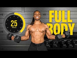 25 MIN Full-Body Dumbbell Hypertrophy Workout