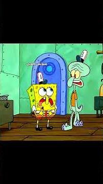 شوف سبونج بوب عمل إيه لما الشظية دخلت في صباعه #سبونج_بوب #shorts