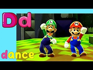 Mario Bro Dance Phonics Song | Kiddiezone