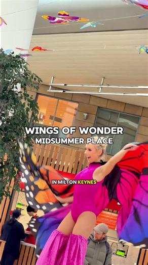 Spring has arrived in Milton Keynes - especially at @midsummerplace_mk 🦋 Yesterday was the launch of their new nature campaign Wings of Wonder. A beautiful display of butterflies that just make the whole place so colourful! There was so much to do - face paining, live music and even a craft section in partnership with @sostrenegrene Have a little look for yourselves 🙌 #miltonkeynes #spring #fyp