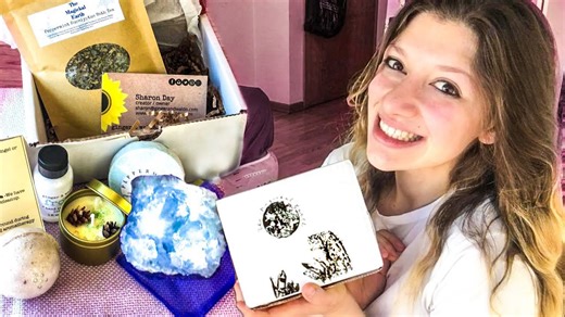Magickal Earth crystal unboxing reveals a stunning gemstone collection