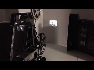 VINTAGE BELL & HOWELL 475 TELE-SONIC 8mm PROJECTOR