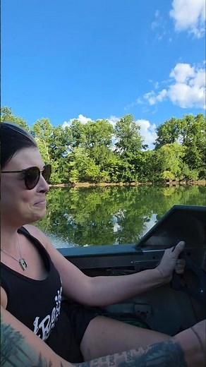 Crazy Lamp Lady doing what Crazy Lamp Ladies do. Do you think she is heading to a crazy lamp sale?