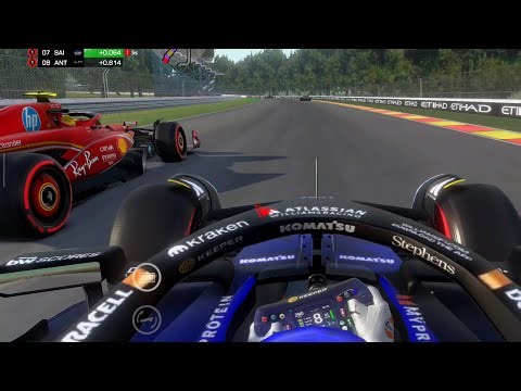 कार्लोस साइन्ज़ का गज़ब कमबैक F1! Spa mobilegamplay🔥