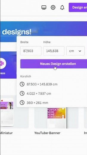 Canva-Hack: Abmessungen Design für Canva zu groß, was tun?