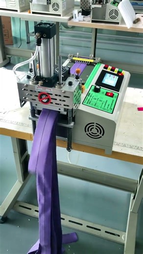 Webbing Cutting Machine: Auto Cut & Collect System